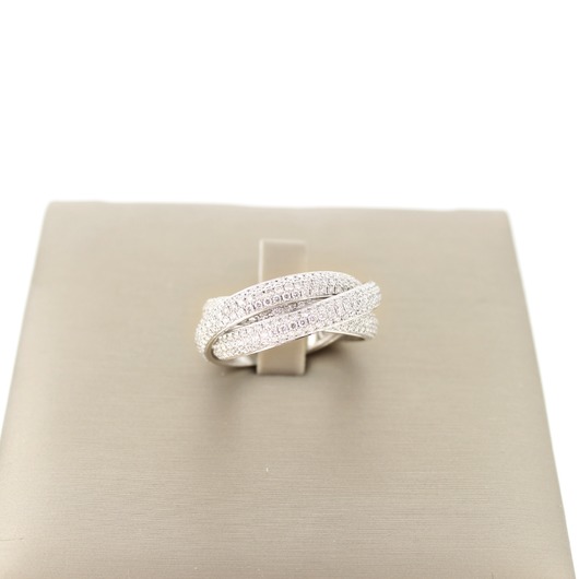 Juweel Hulchi Belluni ring witgoud 18 karaat briljanten 2.99ct 32122S-WW Juweel Hulchi Belluni ring witgoud 18 karaat briljanten 2.99ct 32122S-WW