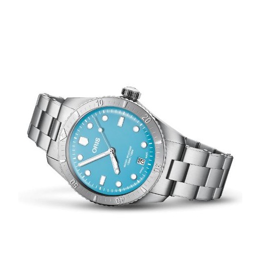 Horloge Oris Divers Sixty-Five Blue 01733 7771 4055-07 8 19 18