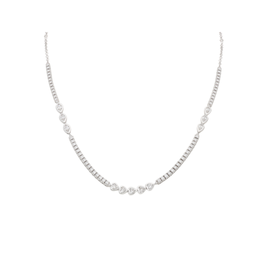 Juweel Clem Vercammen Collection Cupido Collier 18 karaat witgoud met diamant G11189/W-W Juweel Clem Vercammen Collection Cupido Collier 18 karaat witgoud met diamant G11189/W-W