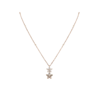 Juweel Clem Vercammen Collection Bloom collier 18 karaat rosé goud met diamant G8893/WBR-R Juweel Clem Vercammen Collection Bloom collier 18 karaat rosé goud met diamant G8893/WBR-R