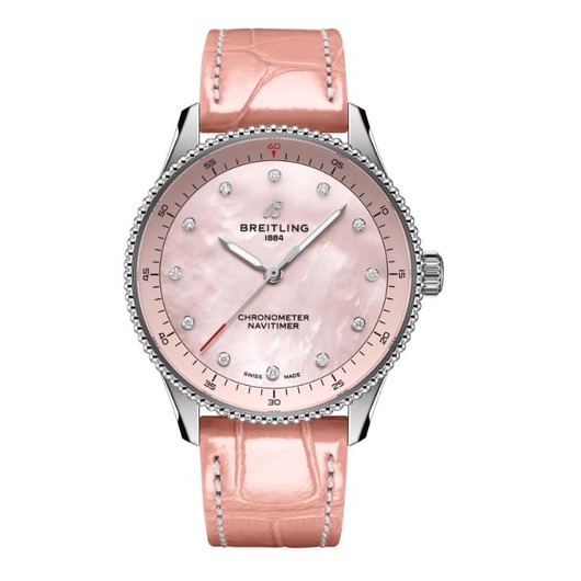 Horloge Breitling Navitimer 32 Steel A77320D91K1P1  Horloge Breitling Navitimer 32 Steel A77320D91K1P1