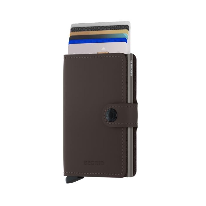 Juweel SECRID WALLET MINIWALLET MATTE TRUFFLE 