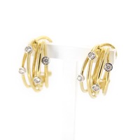 Juweel Mattioli oorbellen Tibet geelgoud 18karaat '75110-1448-TWDH'  Juweel Mattioli oorbellen Tibet geelgoud 18karaat '75110-1448-TWDH'