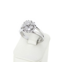 Juweel Ring witgoud 18 karaat briljanten 'CV-1477-TWDH' Juweel Ring witgoud 18 karaat briljanten 'CV-1477-TWDH'