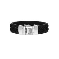 Juweel BUDDHA TO BUDDHA Komang Leather Bracelet Black 161BL Juweel BUDDHA TO BUDDHA Komang Leather Bracelet Black 161BL