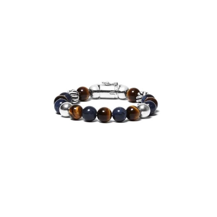 Juweel BUDDHA TO BUDDHA SPIRIT BEAD MIX SODALITE TIGEREYE ARMBAND 188MS