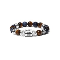 Juweel BUDDHA TO BUDDHA SPIRIT BEAD MIX SODALITE TIGEREYE ARMBAND 188MS Juweel BUDDHA TO BUDDHA SPIRIT BEAD MIX SODALITE TIGEREYE ARMBAND 188MS