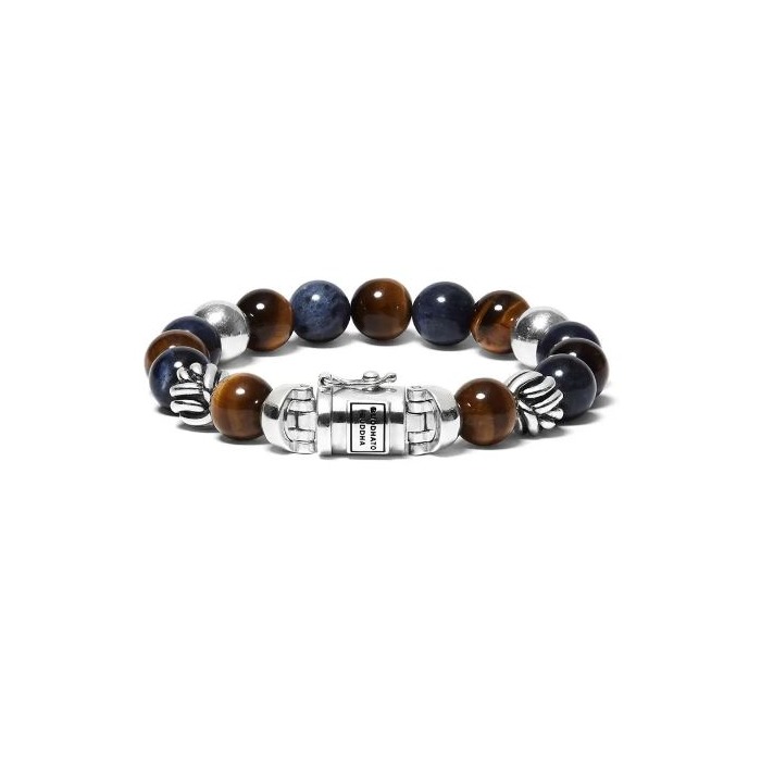 Juweel BUDDHA TO BUDDHA SPIRIT BEAD MIX SODALITE TIGEREYE ARMBAND 188MS