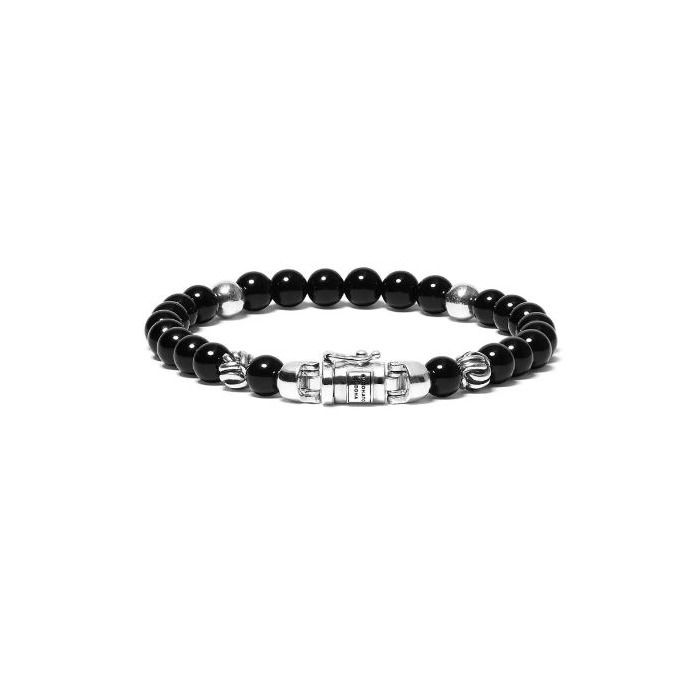 Juweel Buddha To Buddha Spirit Bead Mini Onyx Armband 189ON