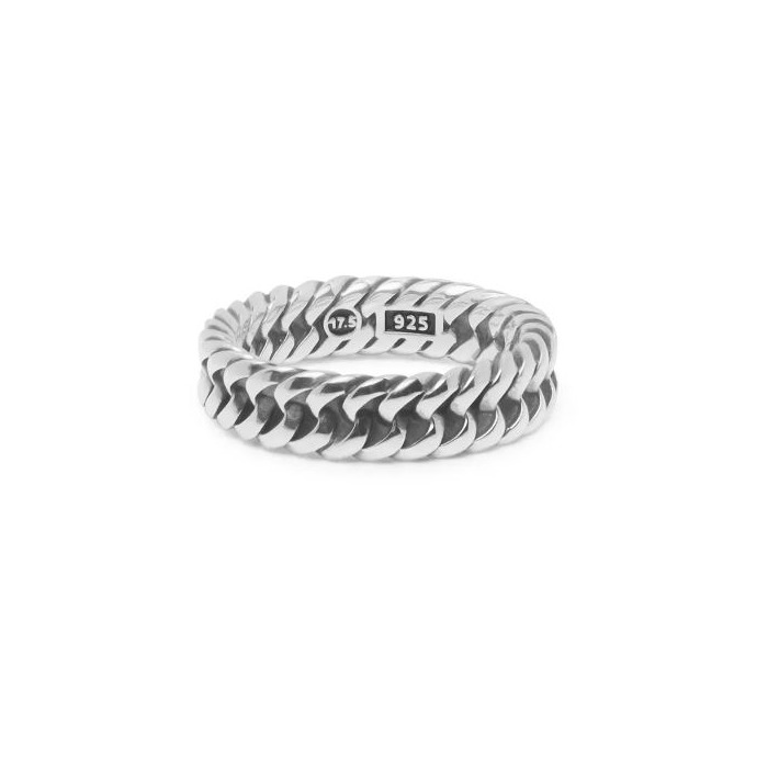 Juweel Buddha To Buddha Chain XS Ring Silver 614