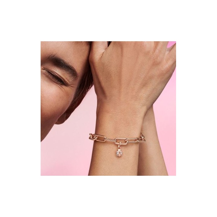 Juweel Pandora Ladybird 14k rosé gold-plated mini dangle 783043C01