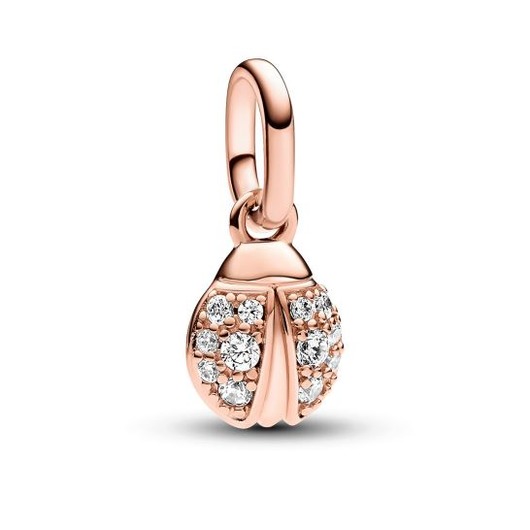 Juweel Pandora Ladybird 14k rosé gold-plated mini dangle 783043C01 Juweel Pandora Ladybird 14k rosé gold-plated mini dangle 783043C01