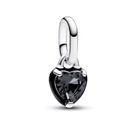 Juweel Pandora Black Heart 793042C01 Juweel Pandora Black Heart 793042C01