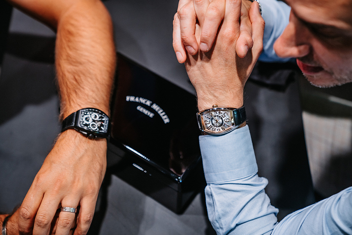 Clem Vercammen horlogeambassadeur Niels Albert Clem Vercammen horlogeambassadeur Niels Albert