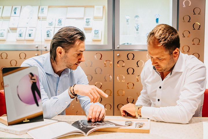 Clem Vercammen horlogeambassadeur Niels Albert Clem Vercammen horlogeambassadeur Niels Albert