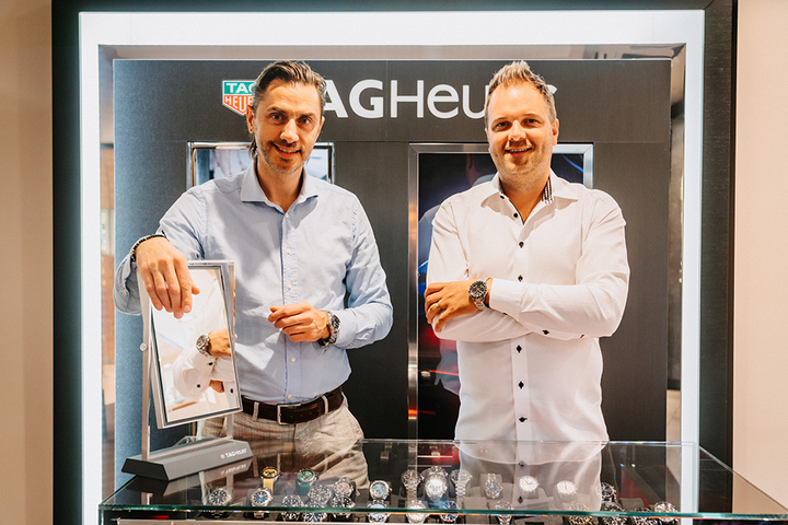 Clem Vercammen horlogeambassadeur Niels Albert Clem Vercammen horlogeambassadeur Niels Albert