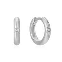 Juweel ANIA HAIE POT CHARMS STAR HUGGIE HOOP EARRINGS E048-02H Juweel ANIA HAIE POT CHARMS STAR HUGGIE HOOP EARRINGS E048-02H