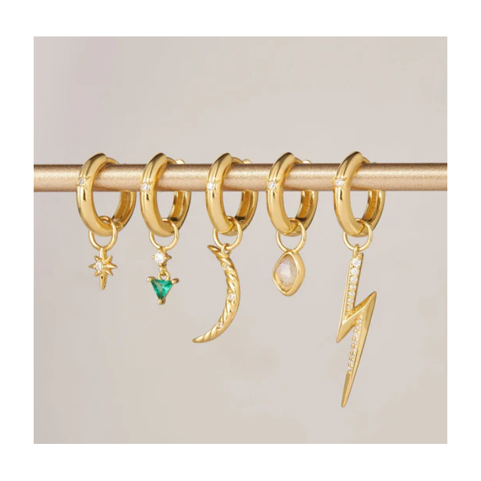 Juweel ANIA HAIE TURN ON THE CHARM STAR EARRING CHARM EC048-03G