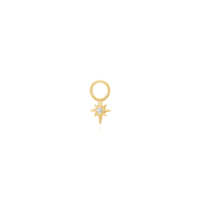 Juweel ANIA HAIE TURN ON THE CHARM STAR EARRING CHARM EC048-03G