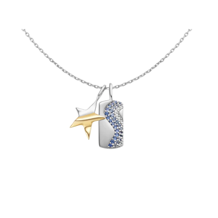 Juweel ANIA HAIE TURN ON THE CHARM MINI LINK CHARM CHAIN NECKLACE N048-01H 