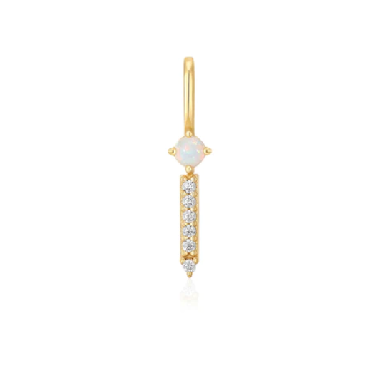 Juweel ANIA HAIE TURN ON THE CHARM KYOTO OPAL SPARKLE BAR NECKLACE CHARM NC048-01G Juweel ANIA HAIE TURN ON THE CHARM KYOTO OPAL SPARKLE BAR NECKLACE CHARM NC048-01G