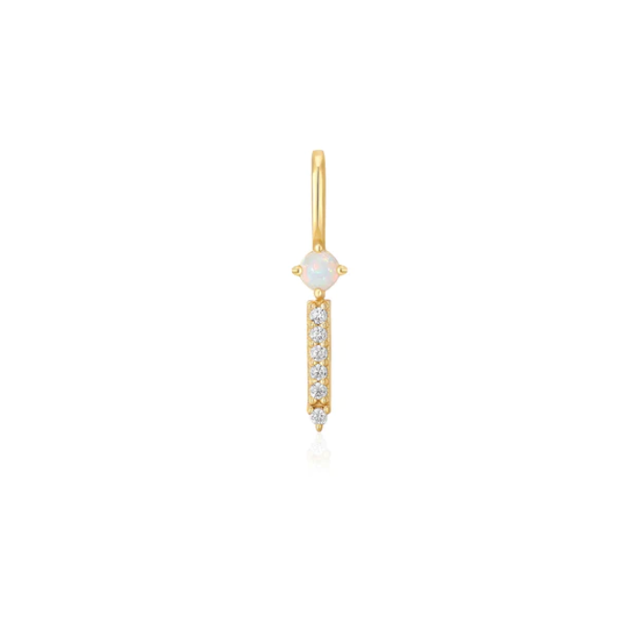 Juweel ANIA HAIE TURN ON THE CHARM KYOTO OPAL SPARKLE BAR NECKLACE CHARM NC048-01G