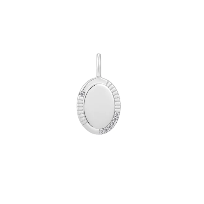 Juweel ANIA HAIE TURN ON THE CHARM OVAL NECKLACE CHARM NC048-16H