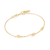 Juweel ANIA HAIE TAKING SHAPE TWISTED WAVE CHAIN BRACELET B050-01G Juweel ANIA HAIE TAKING SHAPE TWISTED WAVE CHAIN BRACELET B050-01G