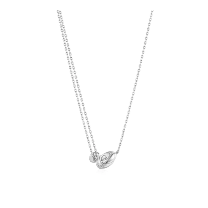 Juweel ANIA HAIE TAKING SHAPE TWISTED WAVE MINI PENDANT NECKLACE N050-03H
