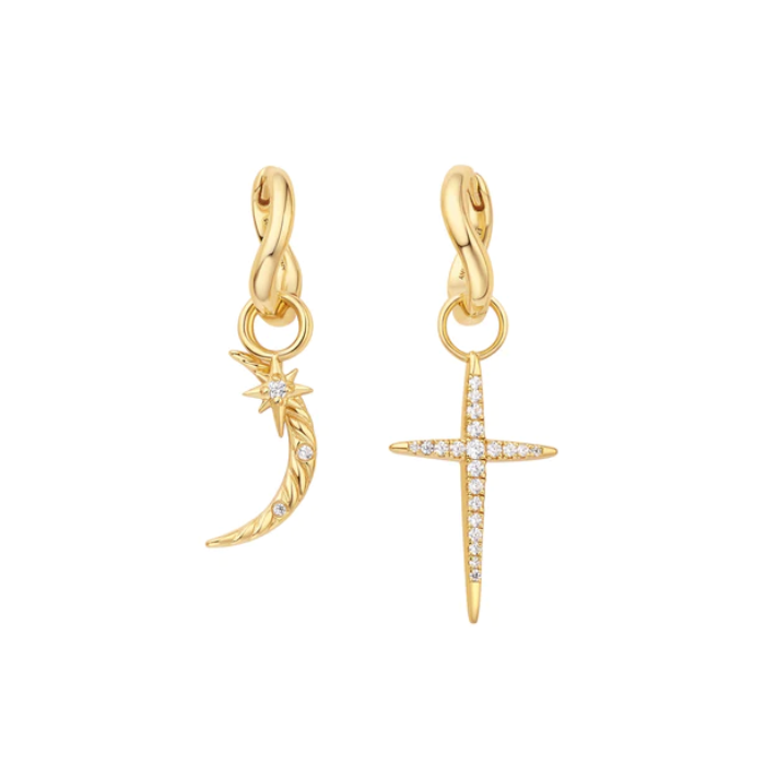 Juweel ANIA HAIE POT CHARMS MOON EARRING CHARM EC048-04G
