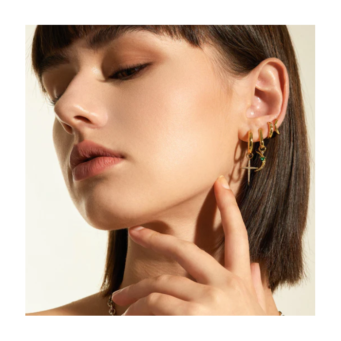 Juweel ANIA HAIE POT CHARMS CROSS EARRING CHARM EC048-14G