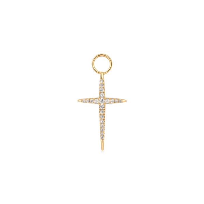 Juweel ANIA HAIE POT CHARMS CROSS EARRING CHARM EC048-14G