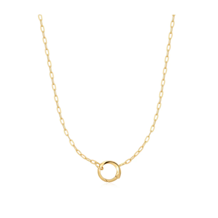 Juweel ANIA HAIE POT CHARMS MINI LINK CHARM CHAIN CONNECTOR NECKLACE N048-04G