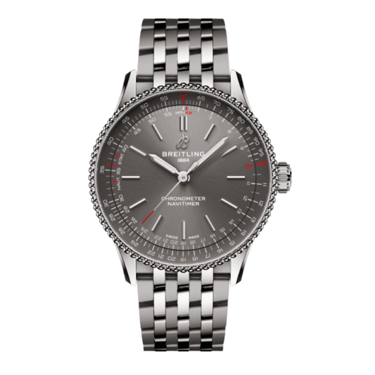 Horloge Breitling Navitimer Automatic 36 Anthracite, Steel Bracelet A17327381B1A1 Horloge Breitling Navitimer Automatic 36 Anthracite, Steel Bracelet A17327381B1A1