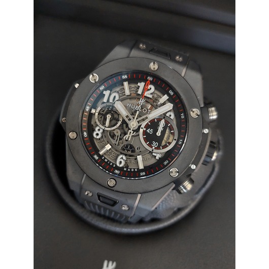 Horloge Hublot Big Bang Unico Black Magic 411.C1.1170.RX '75881-740-TWDH'