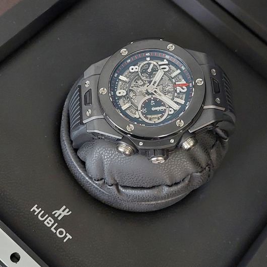 Horloge Hublot Big Bang Unico Black Magic 411.C1.1170.RX '75881-740-TWDH'