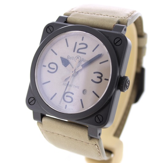 Horloge Bell & Ross Ceramic Desert Type BR03-92 '76356-752-TWDH' 