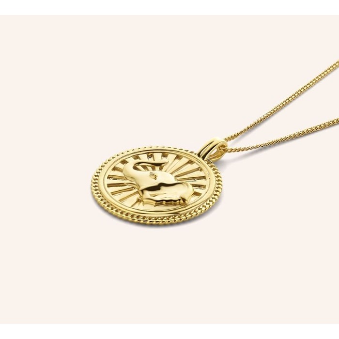 Juweel DIAMANTI PER TUTTI SHOWTIME NECKLACE M2424 YELLOW 