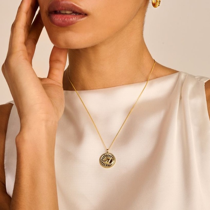 Juweel DIAMANTI PER TUTTI SHOWTIME NECKLACE M2424 YELLOW 