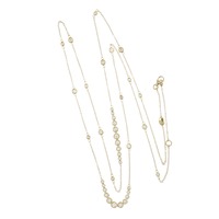 Juweel CLEM VERCAMMEN COLLECTION COLLIER GEELGOUD 18 KARAAT CO5189PGWH4-90 Juweel CLEM VERCAMMEN COLLECTION COLLIER GEELGOUD 18 KARAAT CO5189PGWH4-90