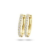 Juweel BLUSH Oorringen 7236YZI - Geel Goud 14 karaat met Zirconia Juweel BLUSH Oorringen 7236YZI - Geel Goud 14 karaat met Zirconia