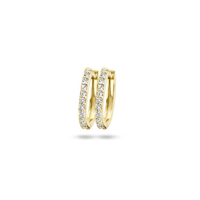 Juweel BLUSH Oorringen 7236YZI - Geel Goud 14 karaat met Zirconia
