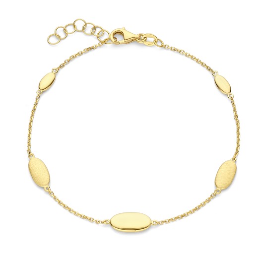 Juweel Femme Adorée armband 18 karaat geelgoud 06A0625/1 Juweel Femme Adorée armband 18 karaat geelgoud 06A0625/1