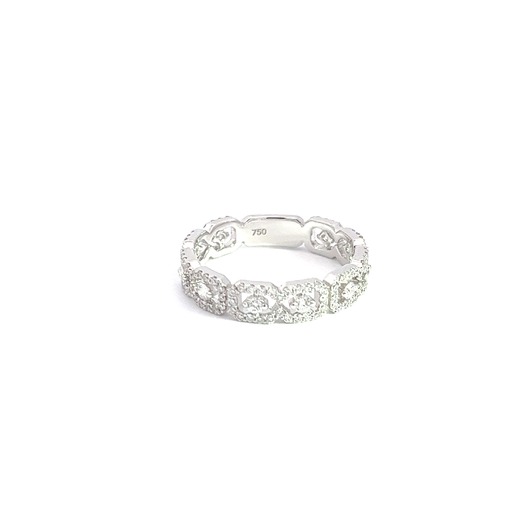 Juweel Femme Adorée ring 18 karaat witgoud diamant 10R0189W 