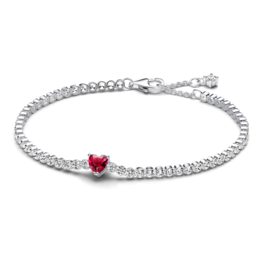Juweel PANDORA HEART TENNIS BRACELET 590041C02 Juweel PANDORA HEART TENNIS BRACELET 590041C02