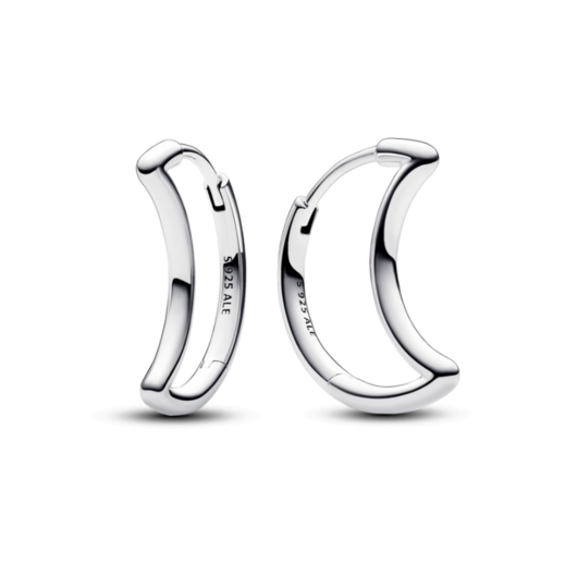 Juweel PANDORA CRESCENT MOON HOOP EARRINGS 292989C00 Juweel PANDORA CRESCENT MOON HOOP EARRINGS 292989C00