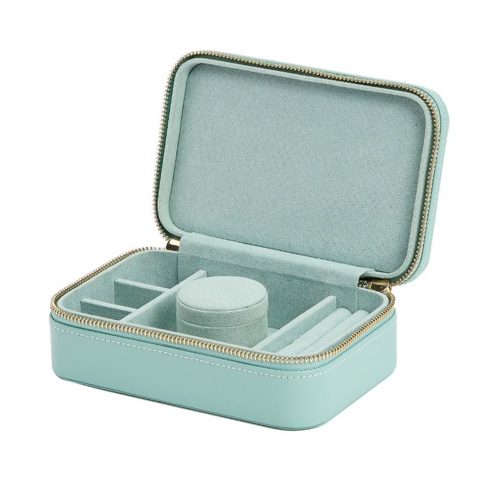  Wolf Sophia Zip Travel Case Jade 392230