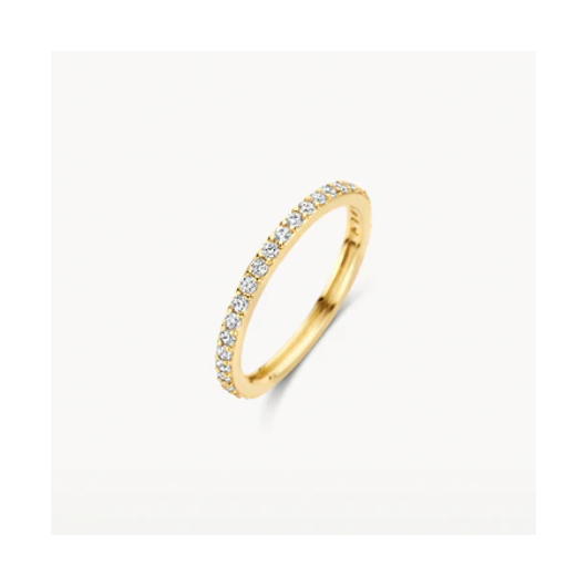 Juweel BLUSH RING 14K GEELGOUD ZIRCONIUM 1244YZI Juweel BLUSH RING 14K GEELGOUD ZIRCONIUM 1244YZI
