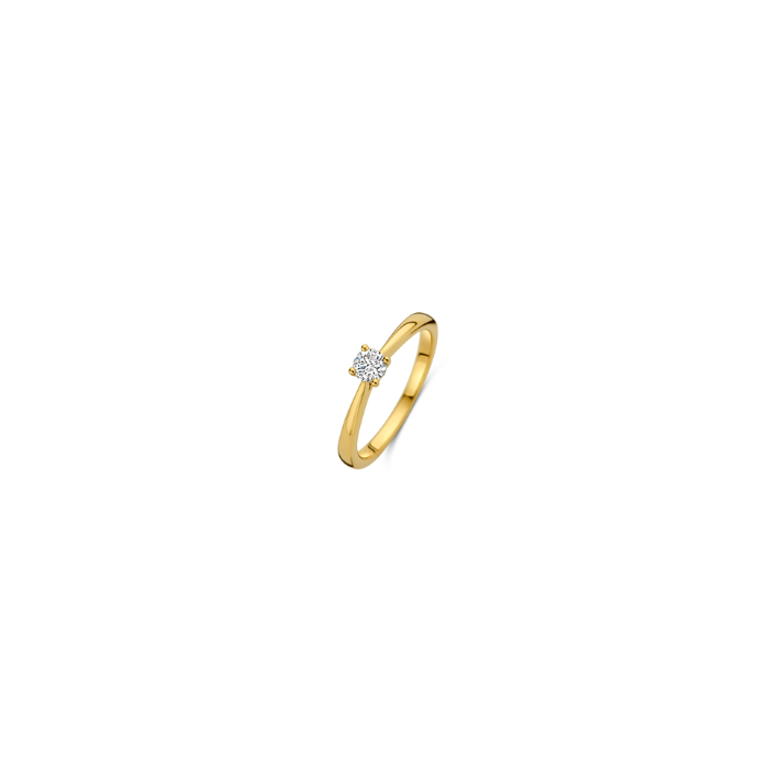 Juweel BLUSH LAB GROWN RING 14K GEELGOUD LG DIAMONDS LG1001Y