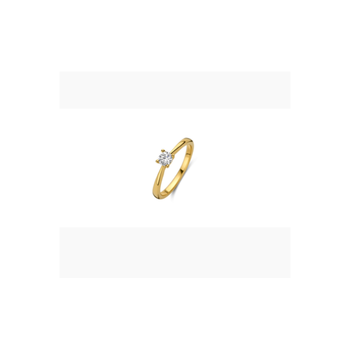 Juweel BLUSH LAB GROWN RING 14K GEELGOUD LG DIAMONDS LG1002Y